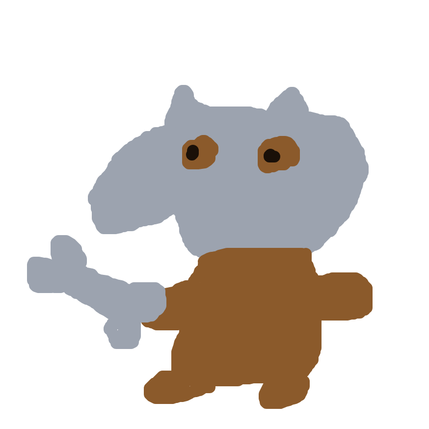 MasterVenusaur557's drawing of Cubone — Pokémon sketch on Sketchdex