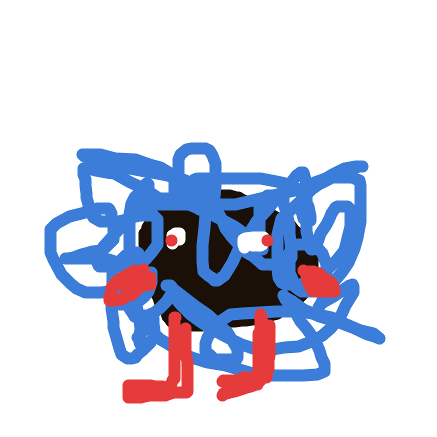 MasterVenusaur557's drawing of Tangela — Pokémon sketch on Sketchdex
