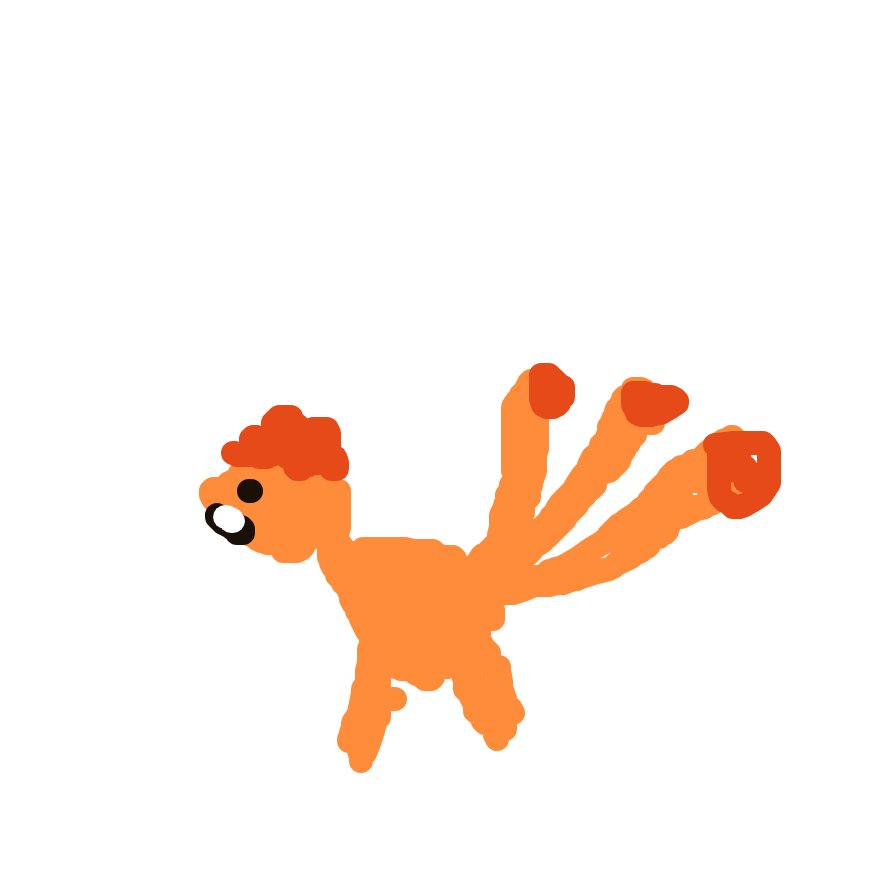 MasterVenusaur557's drawing of Vulpix — Pokémon sketch on Sketchdex
