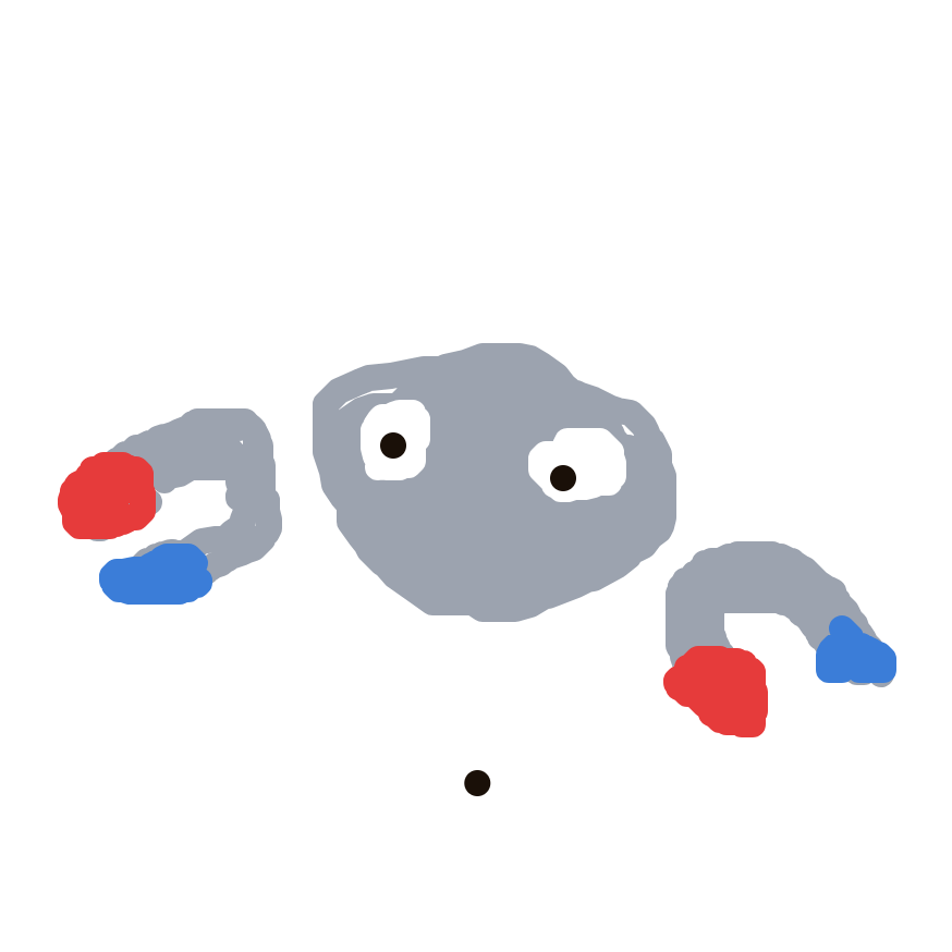 MasterVenusaur557's drawing of Magnemite — Pokémon sketch on Sketchdex