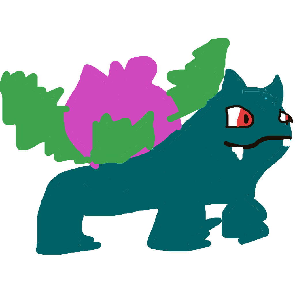 BraveKingler841's drawing of Ivysaur — Pokémon sketch on Sketchdex