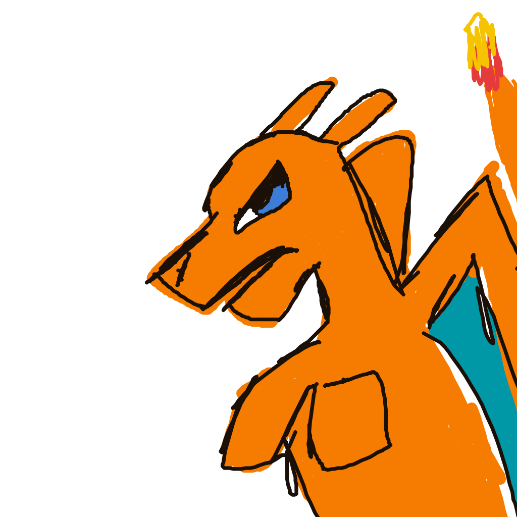 NeoRapidash290's drawing of Charizard — Pokémon sketch on Sketchdex