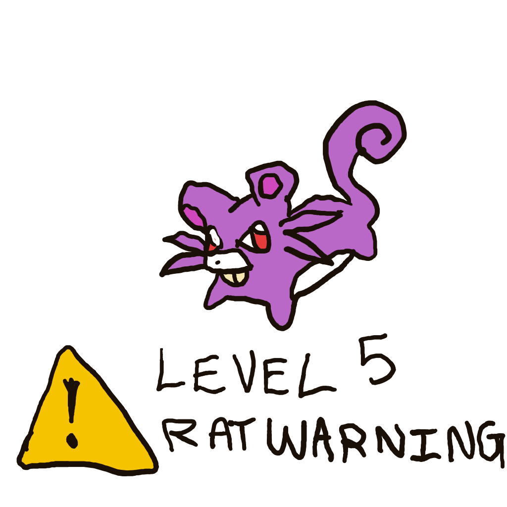 Seijyu's drawing of Rattata — Pokémon sketch on Sketchdex