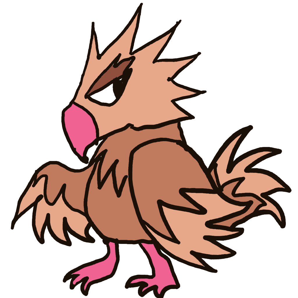 Spearow drawing