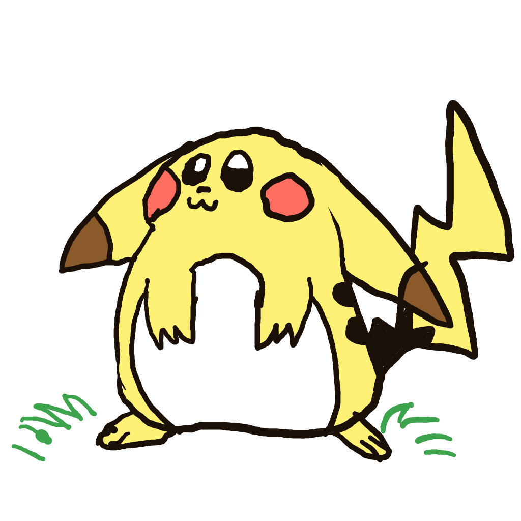 Pikachu drawing