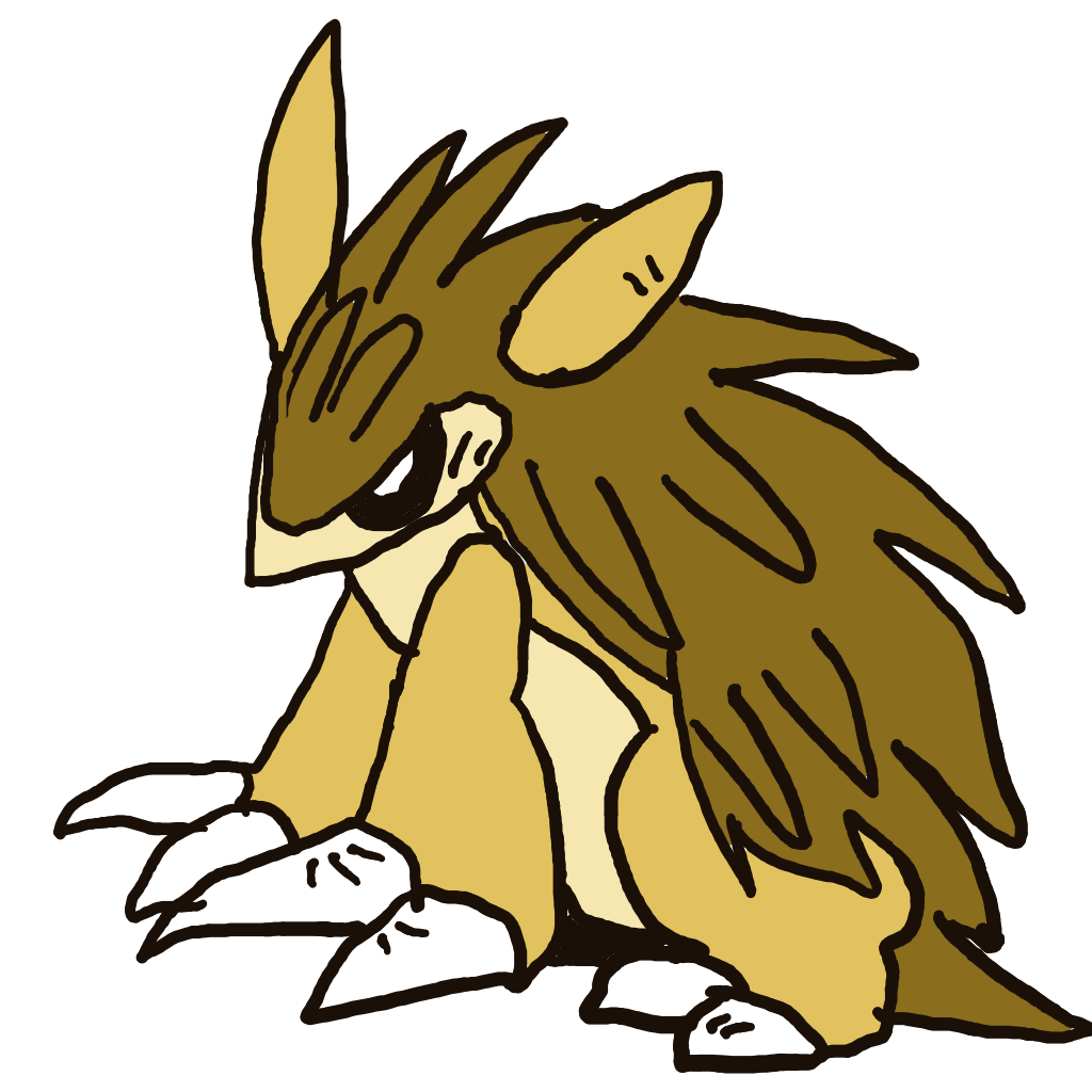 Sandslash drawing