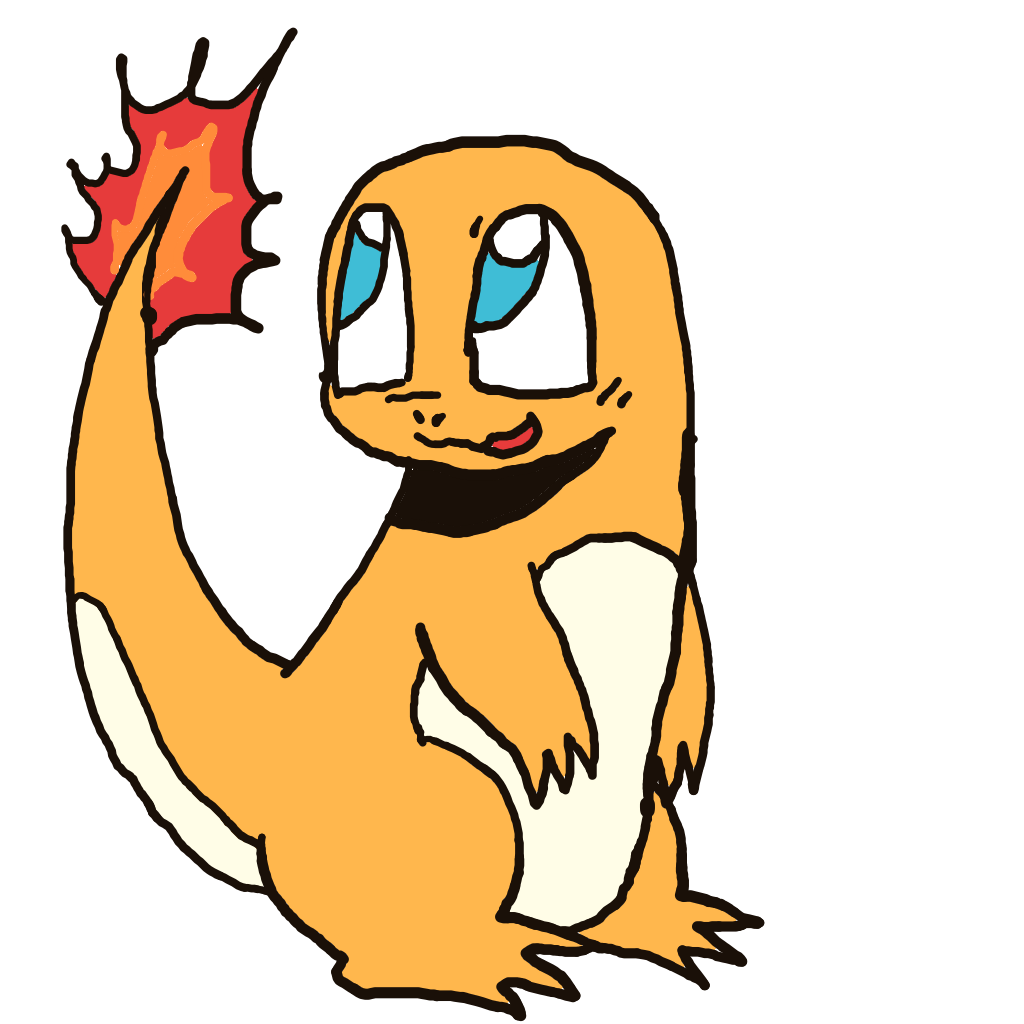 Seijyu's drawing of Charmander — Pokémon sketch on Sketchdex