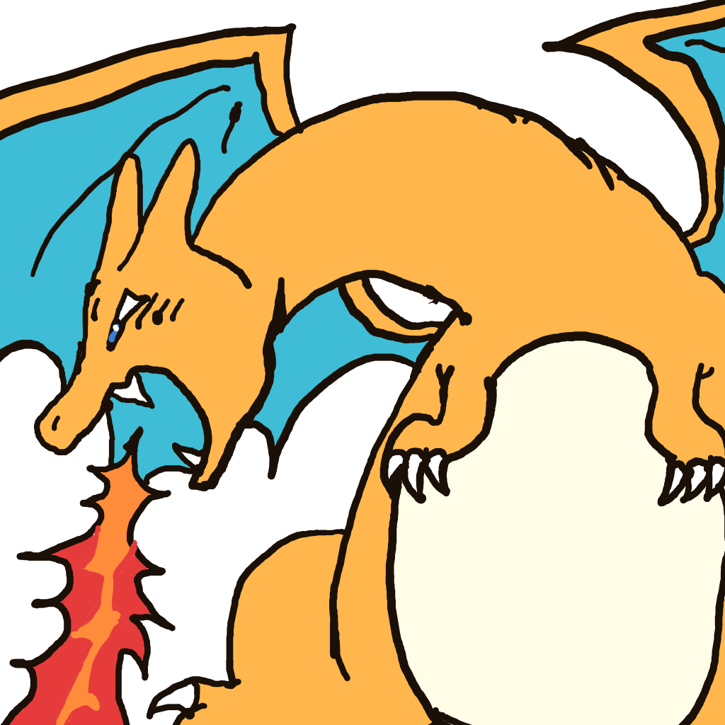 Seijyu's drawing of Charizard — Pokémon sketch on Sketchdex