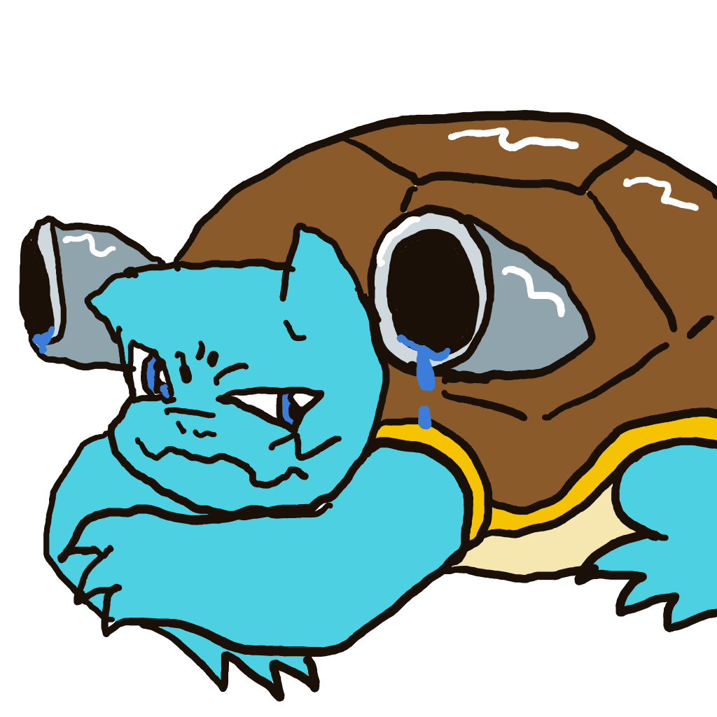 Seijyu's drawing of Blastoise — Pokémon sketch on Sketchdex