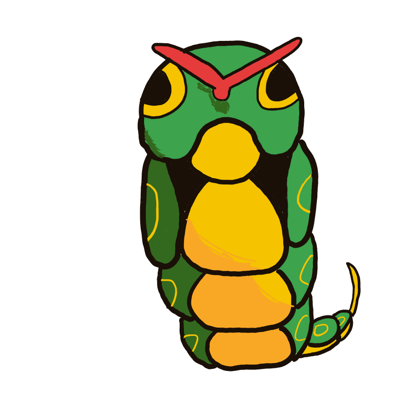 ShinonTD's drawing of Caterpie — Pokémon sketch on Sketchdex