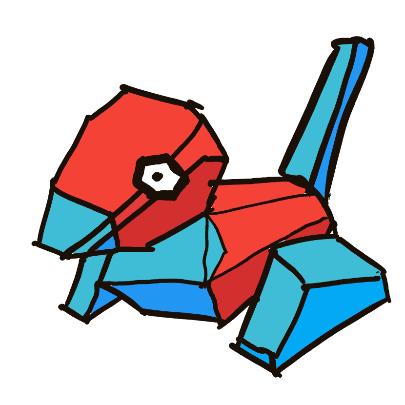 Porygon drawing