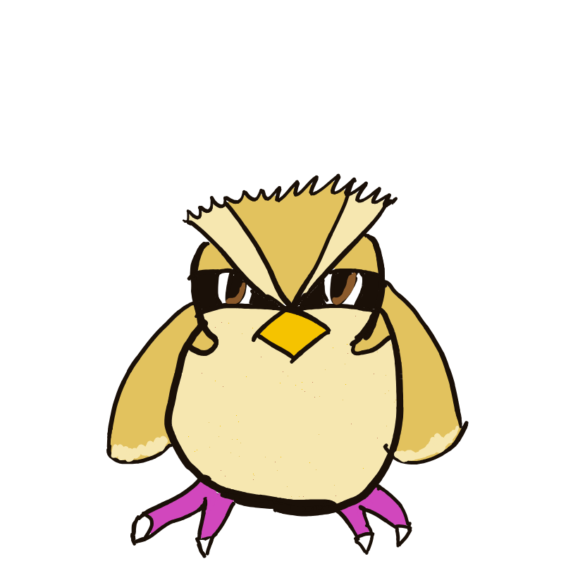 ShinonTD's drawing of Pidgey — Pokémon sketch on Sketchdex