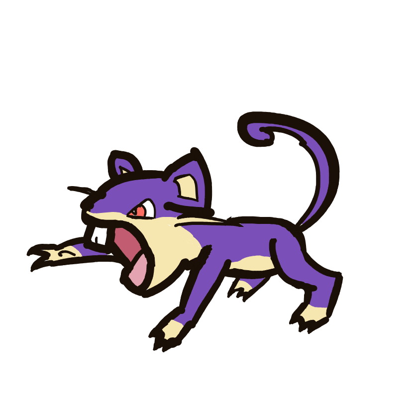 ShinonTD's drawing of Rattata — Pokémon sketch on Sketchdex