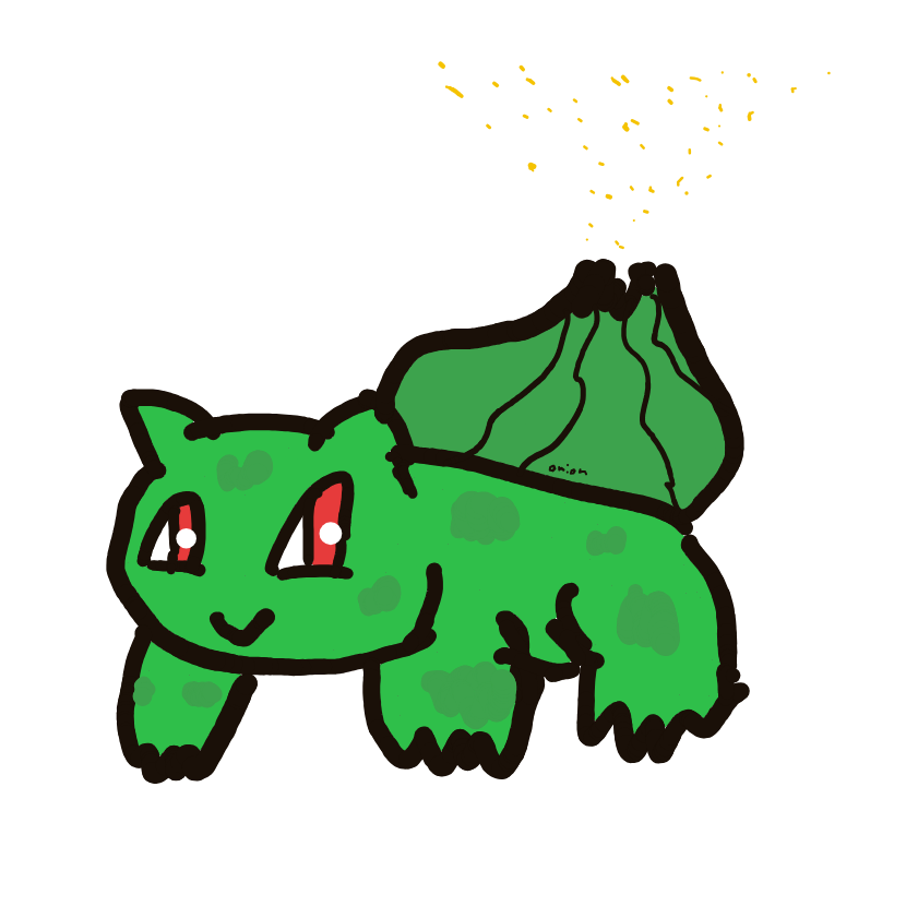 Bulbasaur drawing