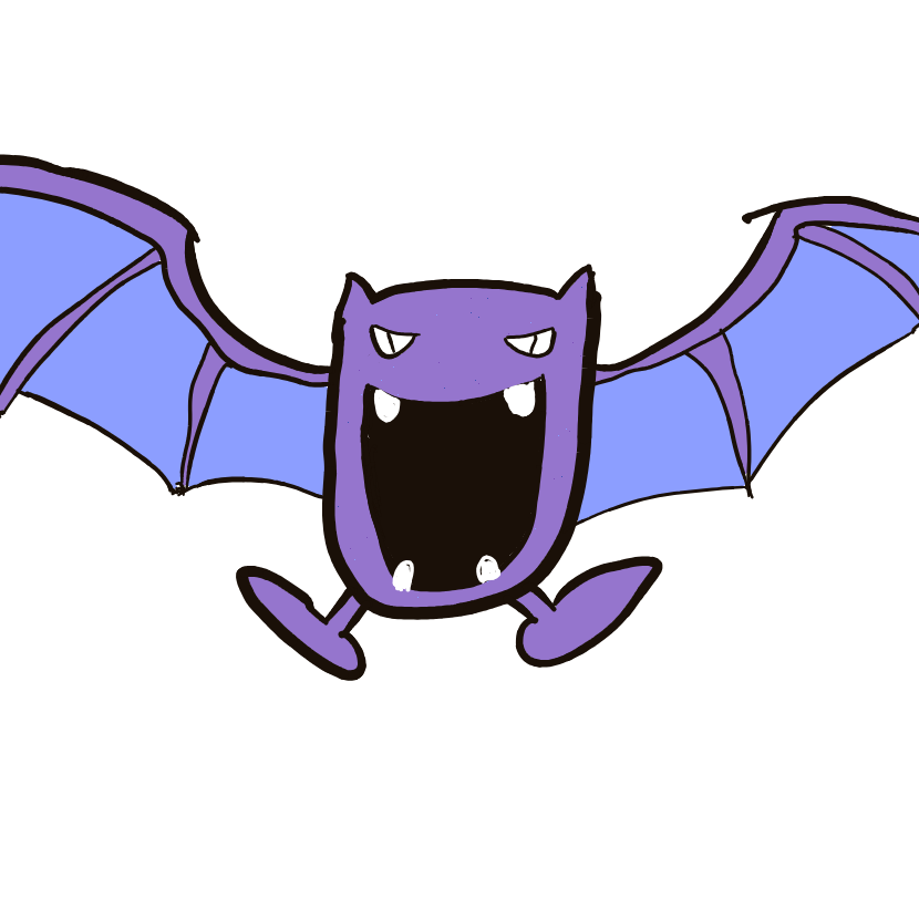 Golbat drawing