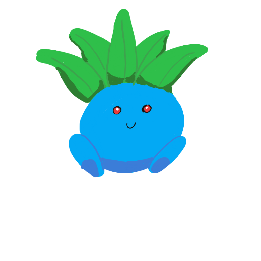 Oddish drawing