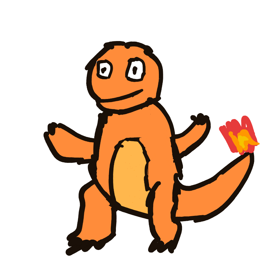 Charmander drawing