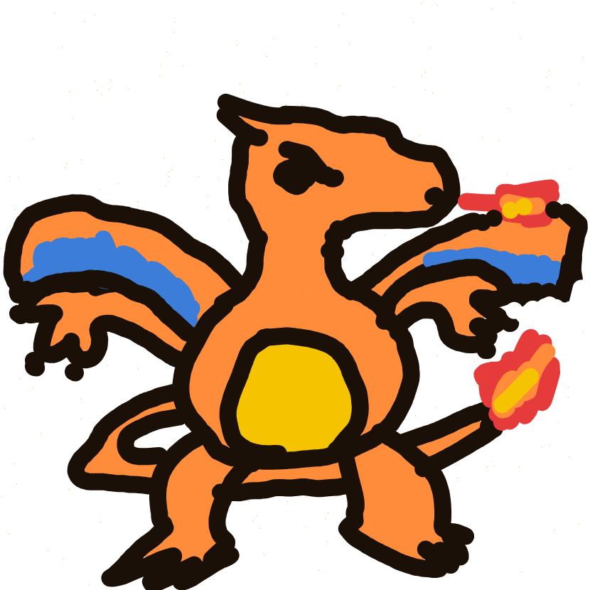 Charizard drawing