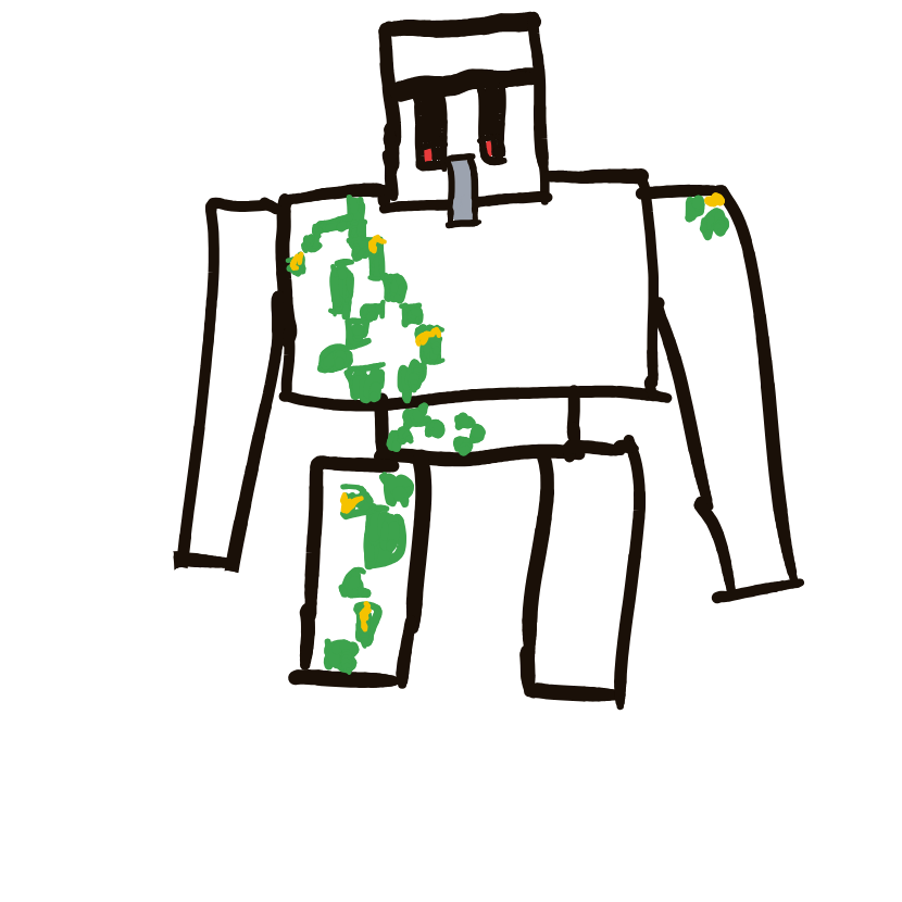 Golem drawing