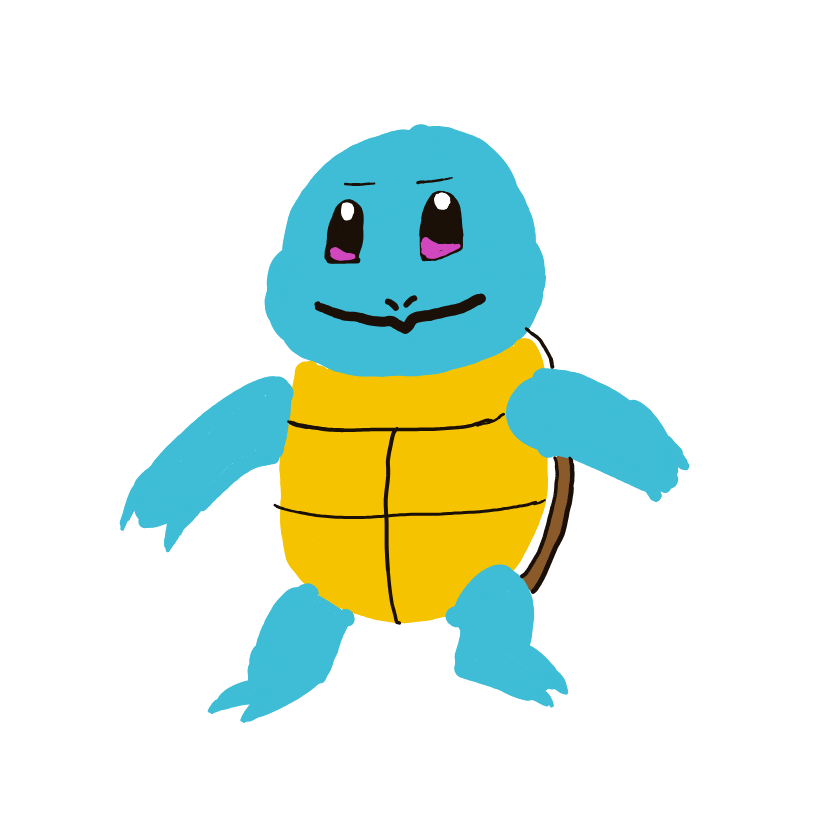 Squirtle drawing