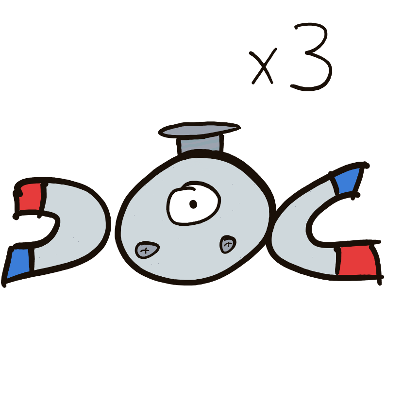 Magneton drawing