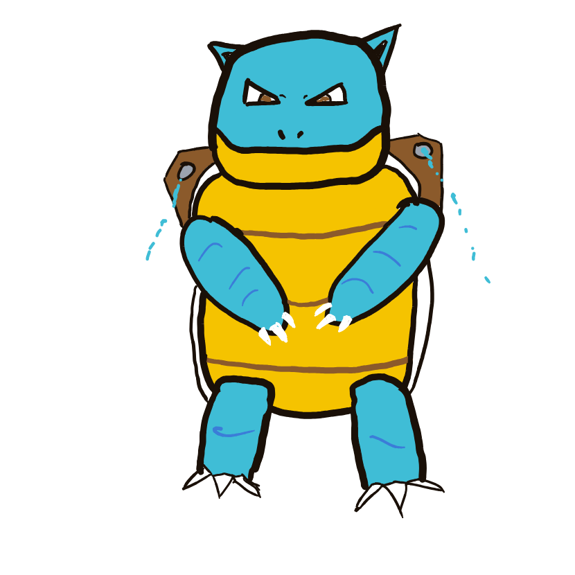 ShinonTD's drawing of Blastoise — Pokémon sketch on Sketchdex