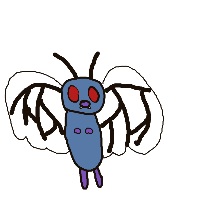 AzureArcanine89's drawing of Butterfree — Pokémon sketch on Sketchdex