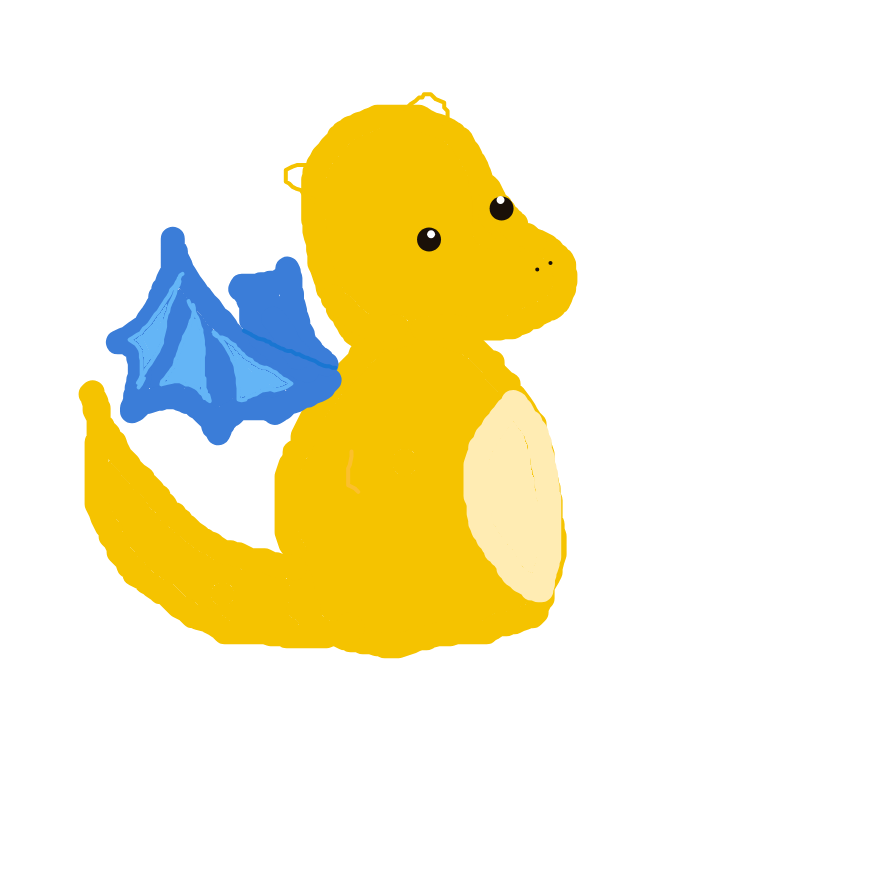Dragonite drawing
