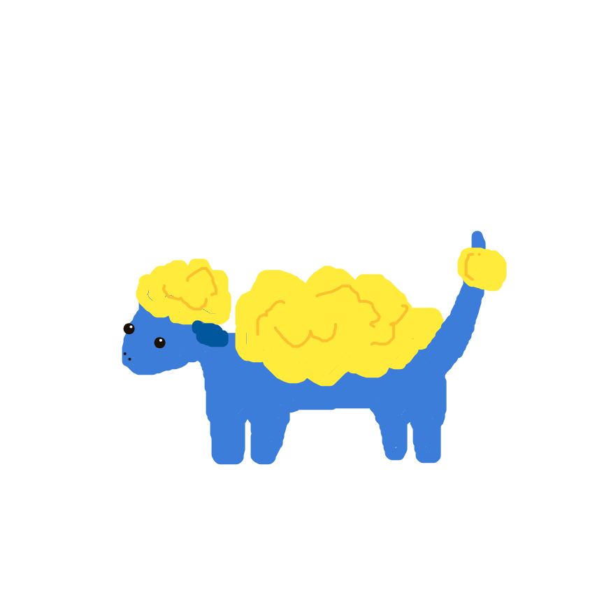 AzureArcanine89's drawing of Mareep — Pokémon sketch on Sketchdex