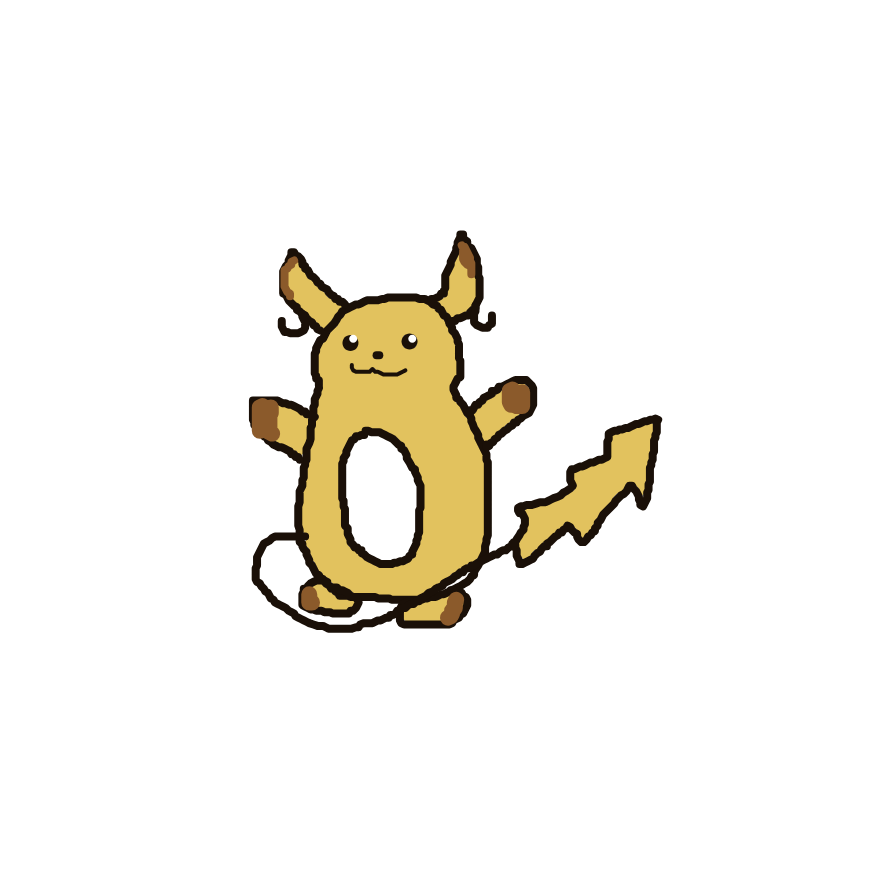 Raichu drawing