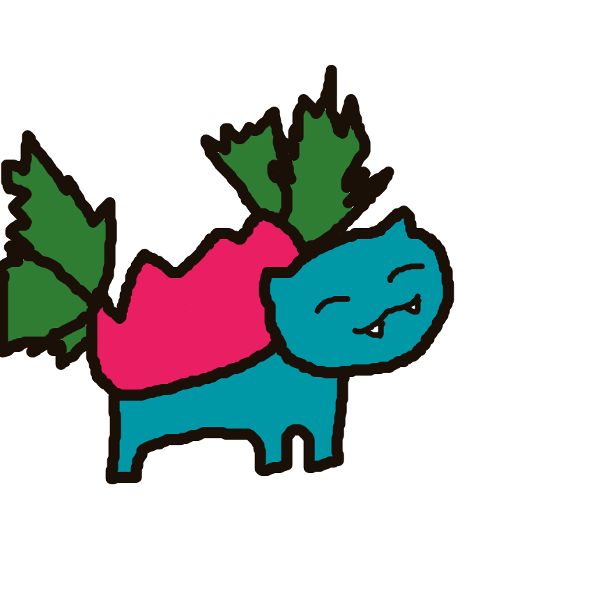 Ivysaur drawing
