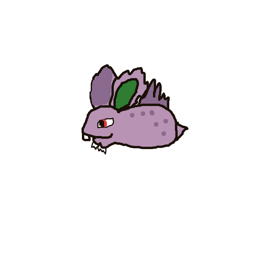 Nidoran-m drawing