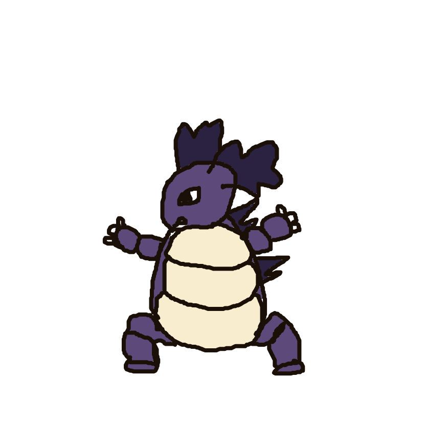 Nidoking drawing