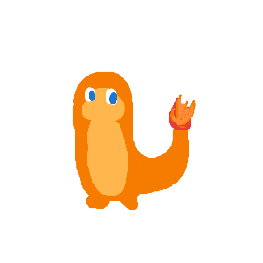 AzureArcanine89's drawing of Charmander — Pokémon sketch on Sketchdex