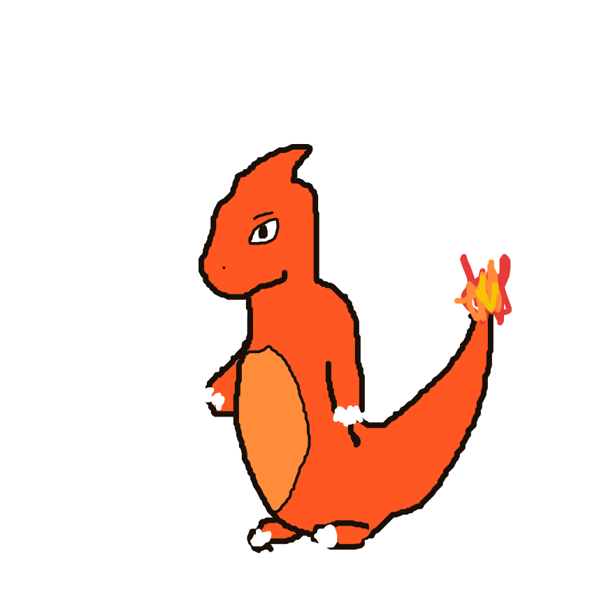 AzureArcanine89's drawing of Charmeleon — Pokémon sketch on Sketchdex