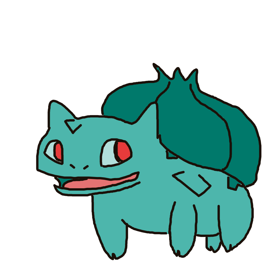 jojafawn's drawing of Bulbasaur — Pokémon sketch on Sketchdex