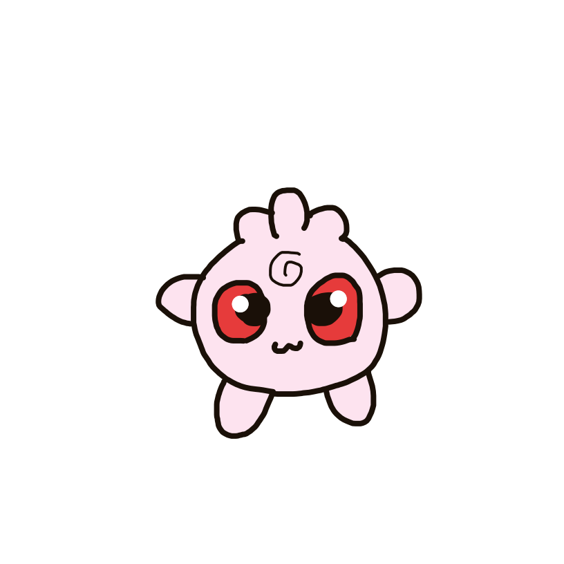NobleArticuno241's drawing of Igglybuff — Pokémon sketch on Sketchdex