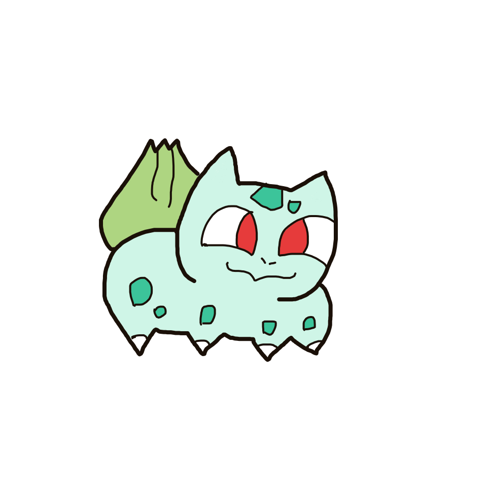 Bulbasaur drawing