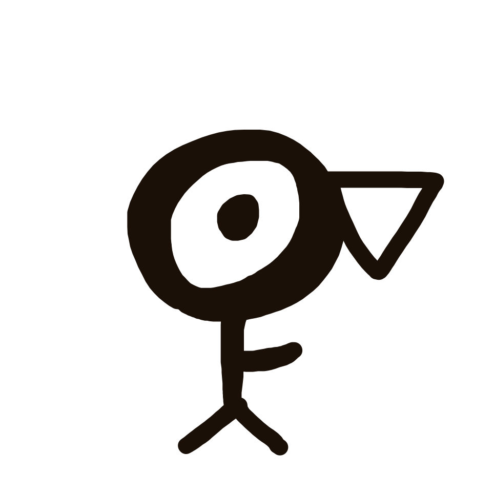 NobleArticuno241's drawing of Unown — Pokémon sketch on Sketchdex