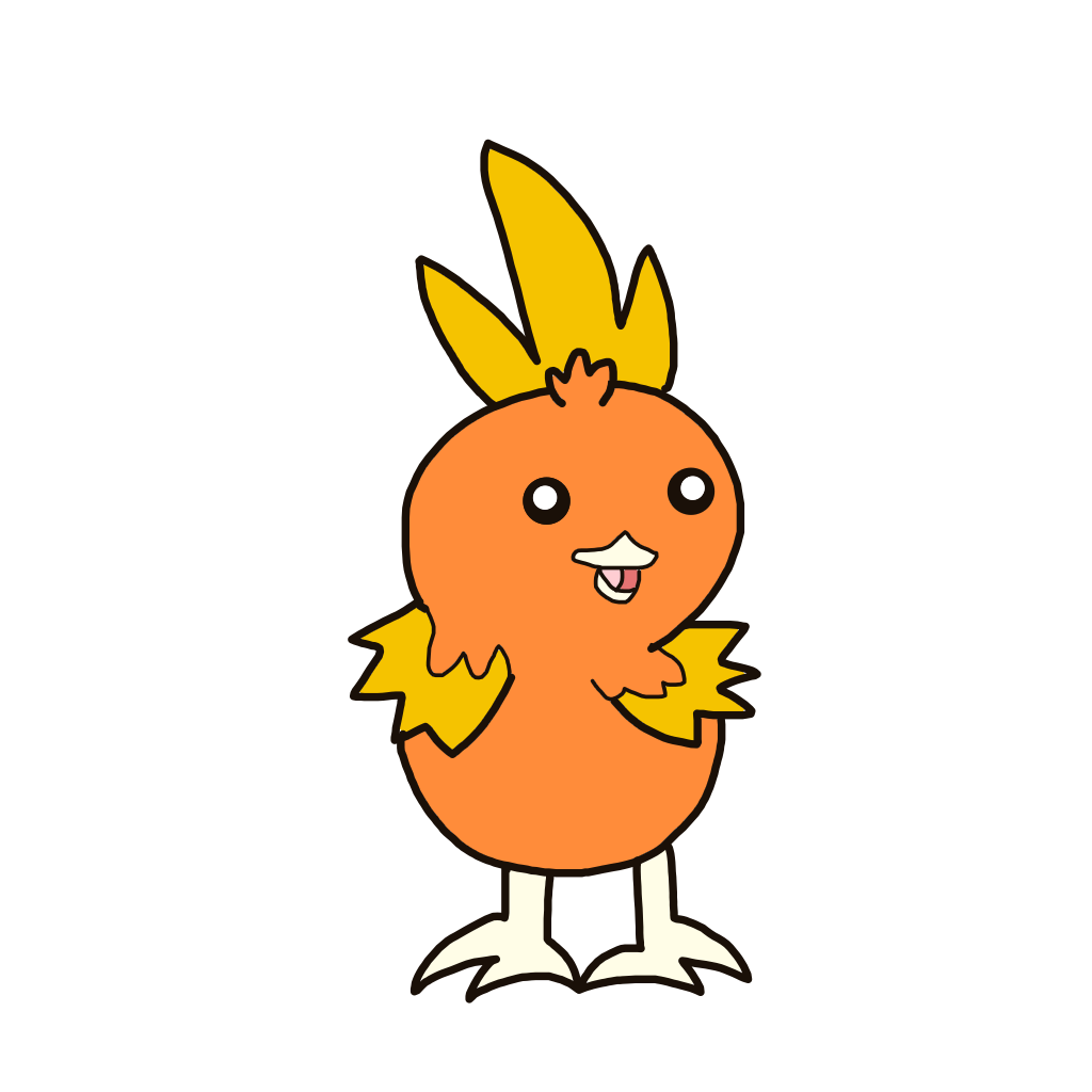 NobleArticuno241's drawing of Torchic — Pokémon sketch on Sketchdex