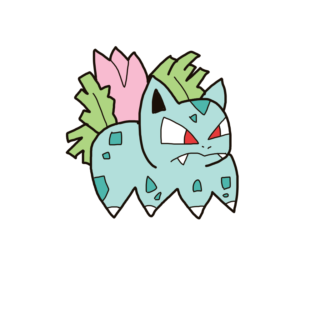 Ivysaur drawing