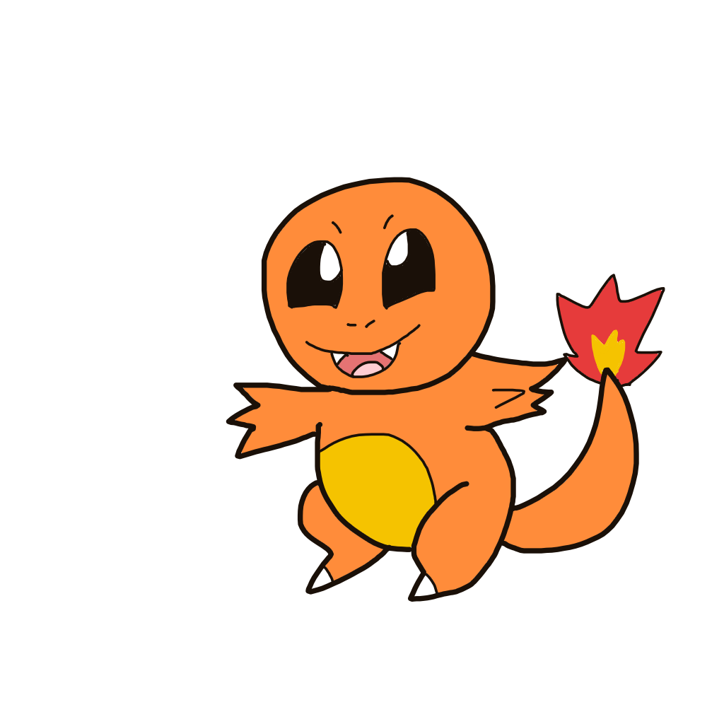 Charmander drawing