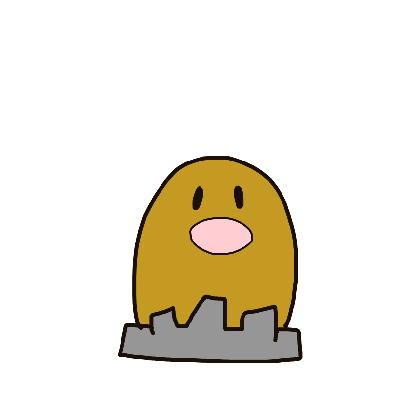 Diglett drawing