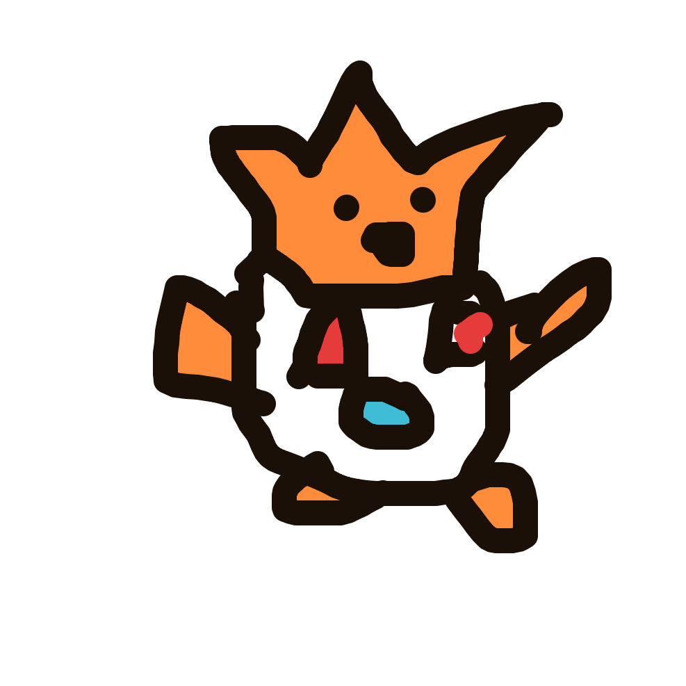 QuirkyEarth's drawing of Togepi — best Pokémon fan art on Sketchdex