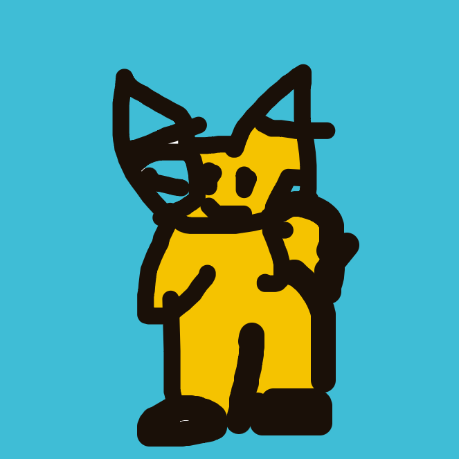 QuirkyEarth's drawing of Minun — best Pokémon fan art on Sketchdex
