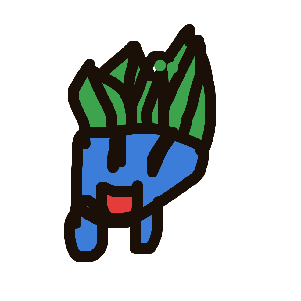 Oddish drawing