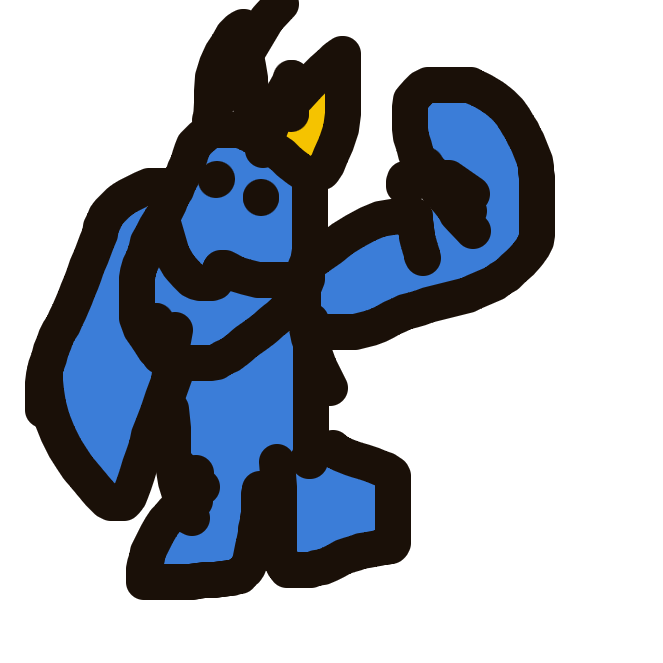 QuirkyEarth's drawing of Machop — Pokémon sketch on Sketchdex