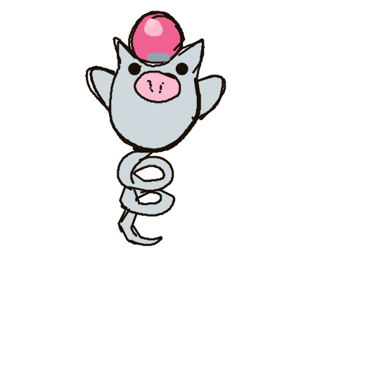 corrodedconcept's drawing of Spoink — Pokémon sketch on Sketchdex