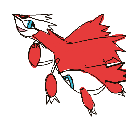 corrodedconcept's drawing of Latias — Pokémon sketch on Sketchdex