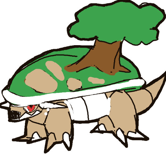 corrodedconcept's drawing of Torterra — best Pokémon fan art on Sketchdex